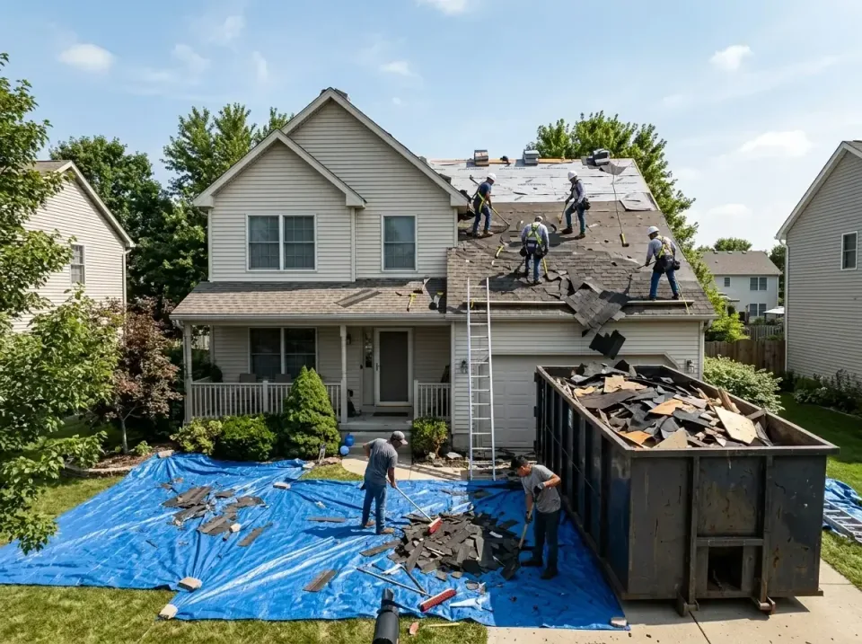 roof-replacement-debris-remova-004 — frequently asked questions, Cheapest Dumpster Rentals in West Memphis, AR